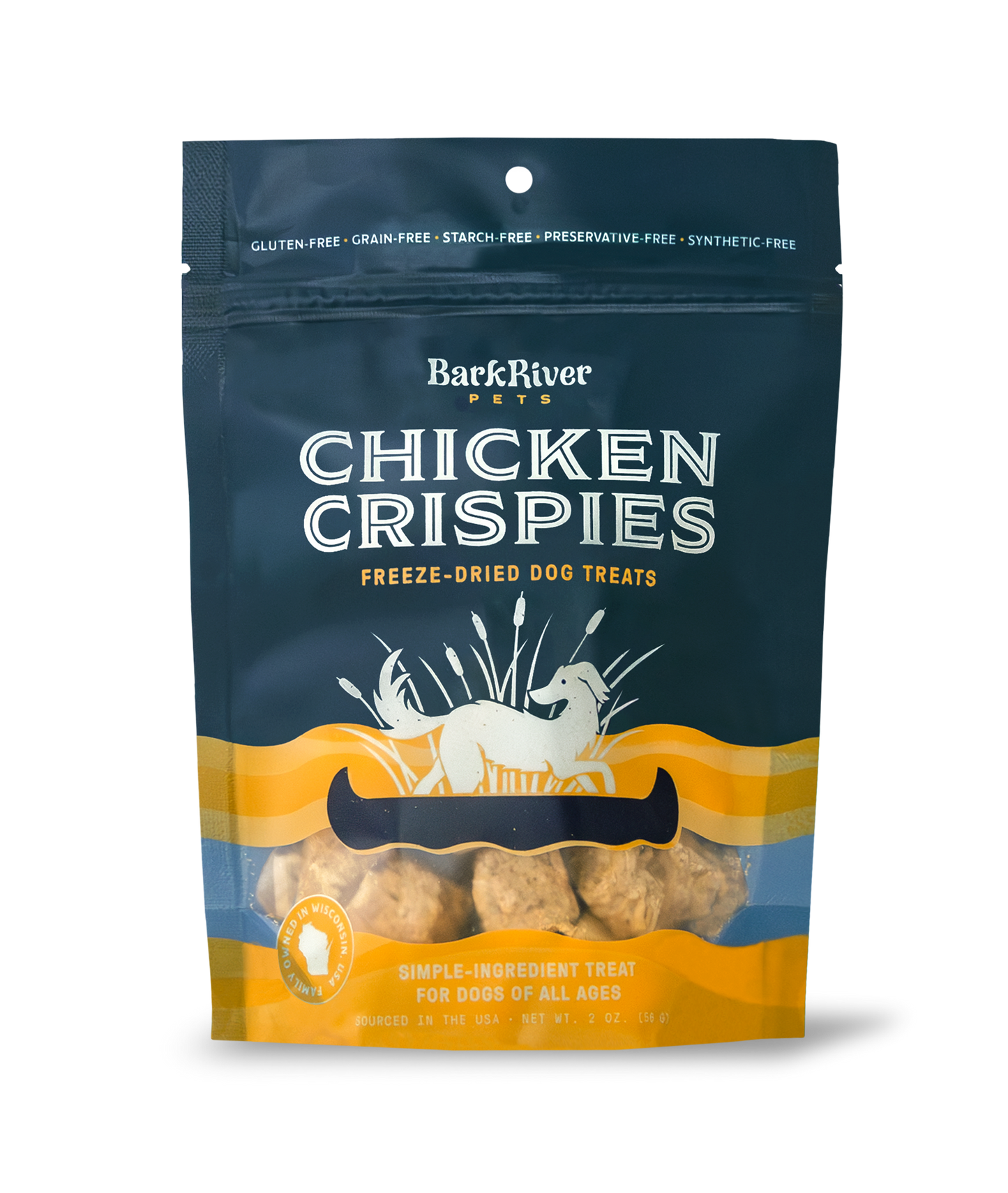 Chicken Crispies Freeze-Dried Dog Treats