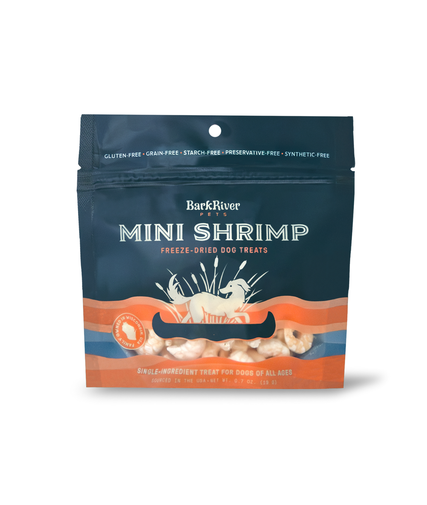 Mini Shrimp Freeze-Dried Dog Treats