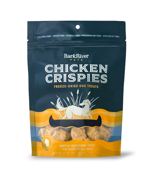 Chicken Crispies Freeze-Dried Dog Treats